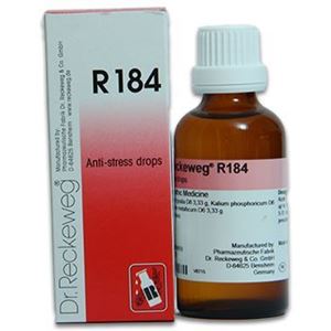Dr. Reckeweg R 184 Anti Stress Drops  50 ML  Homeopathic medicine for