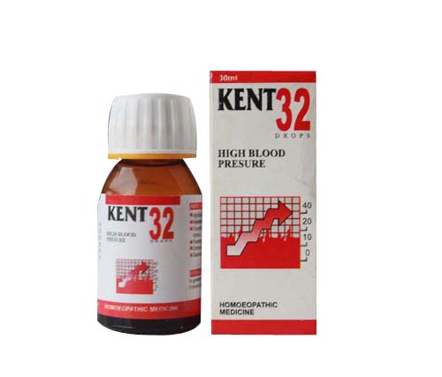 Kent Drop 32 Homeopathic Medicine For The Treatment Of High Blood