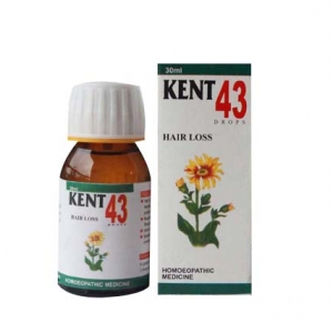 Kent Drop 43 | Homeopathic medicine for the treatment of Hair Loss by Kent Pharma