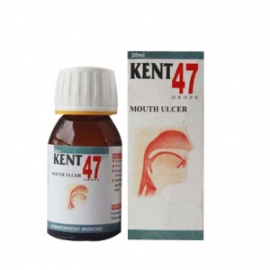 Kent Drop 47 | Homeopathic medicine for the treatment of Mouth Ulcer by Kent Pharma