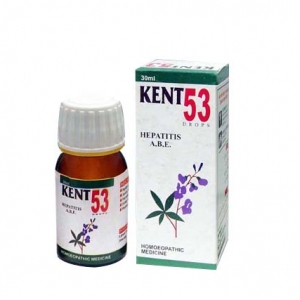 Kent Drop 53 | Homeopathic medicine for the treatment of Hepatitis A, B, E by Kent Pharma